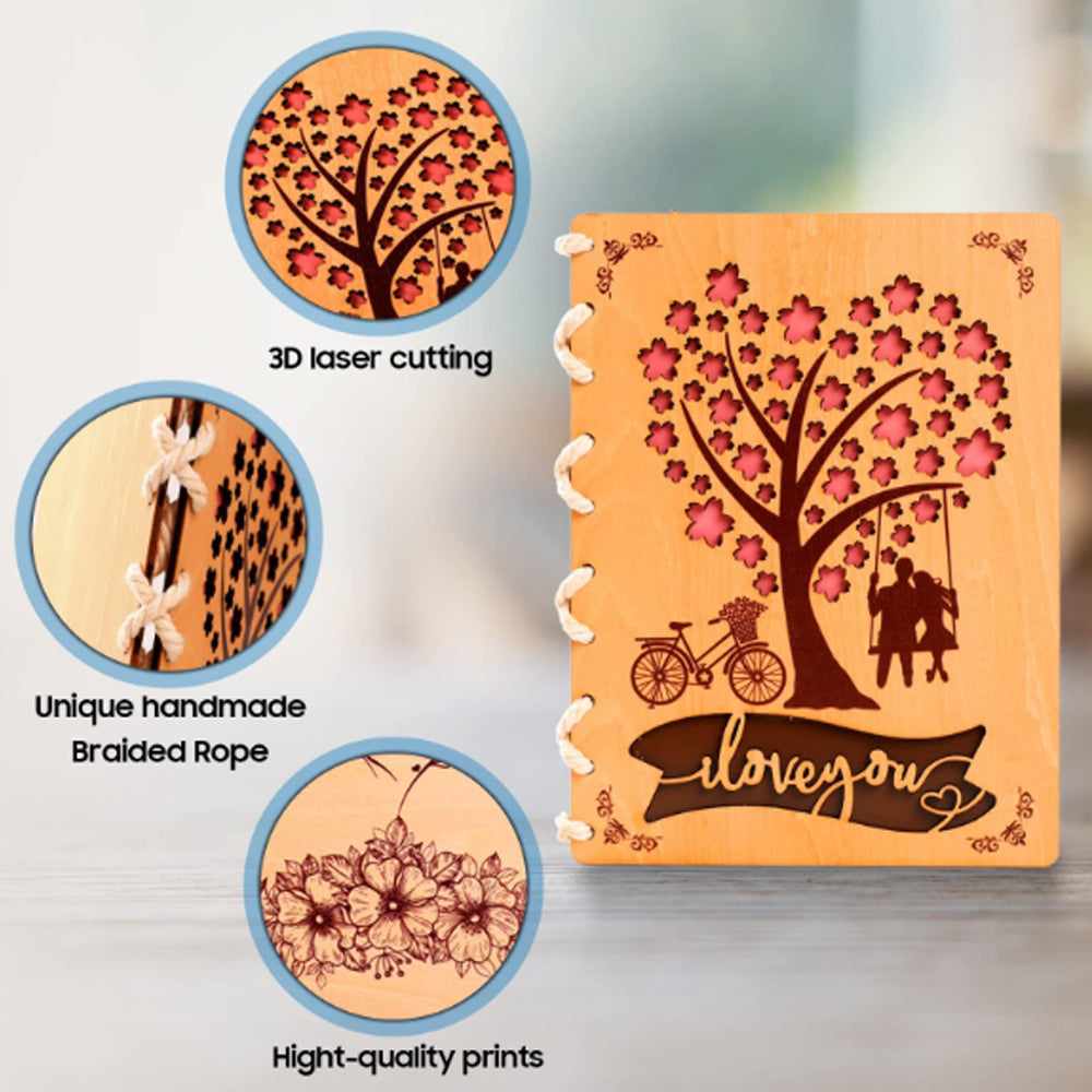 Cherry tree wooden cards