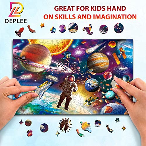 Discover the beauty of the universe with our planet puzzles