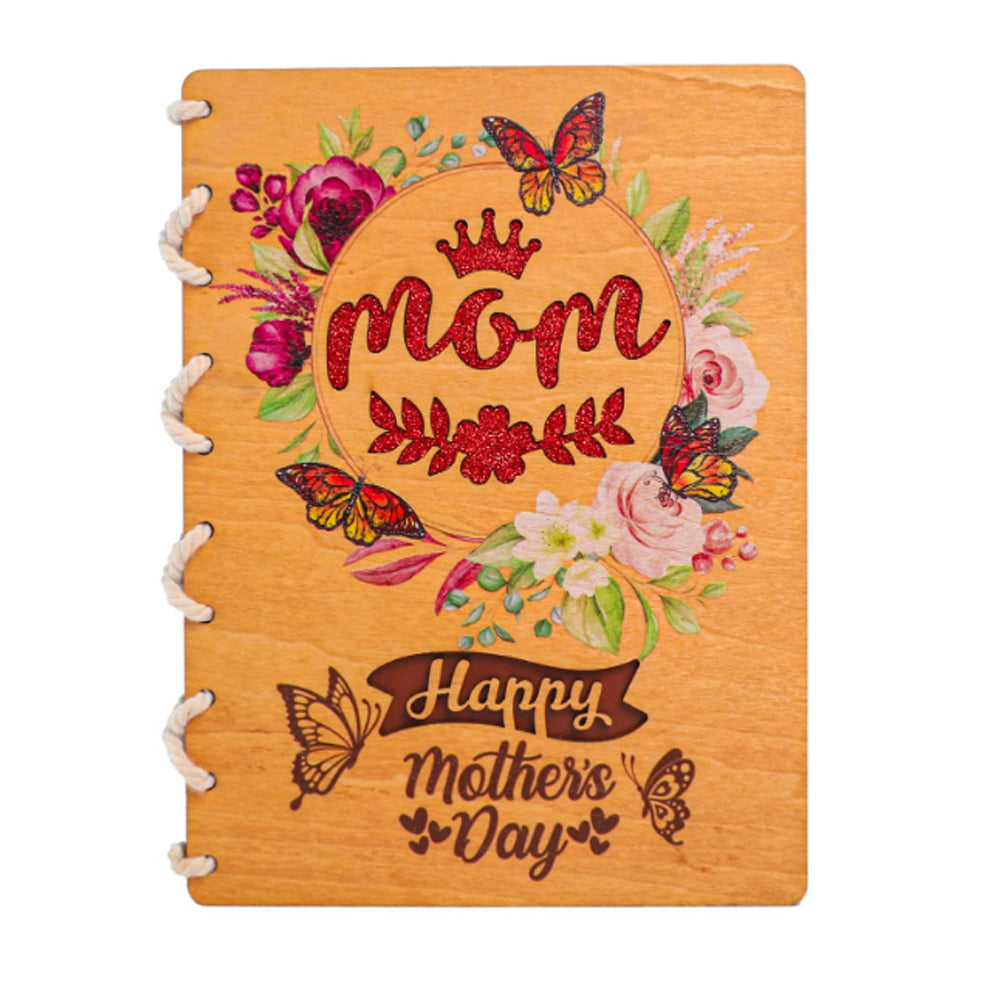 Unique mother's day wooden cards for your amazing mom