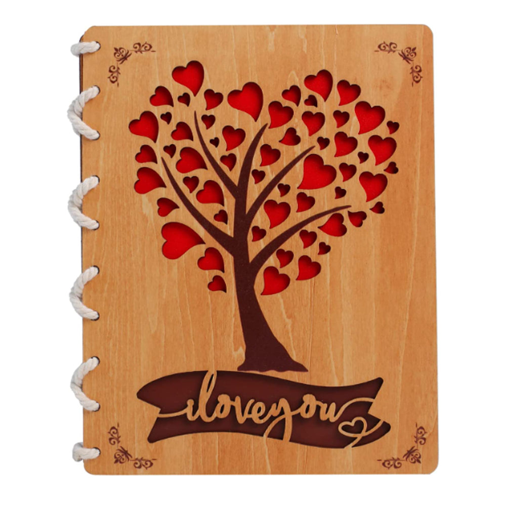 Heart Tree Wooden Card