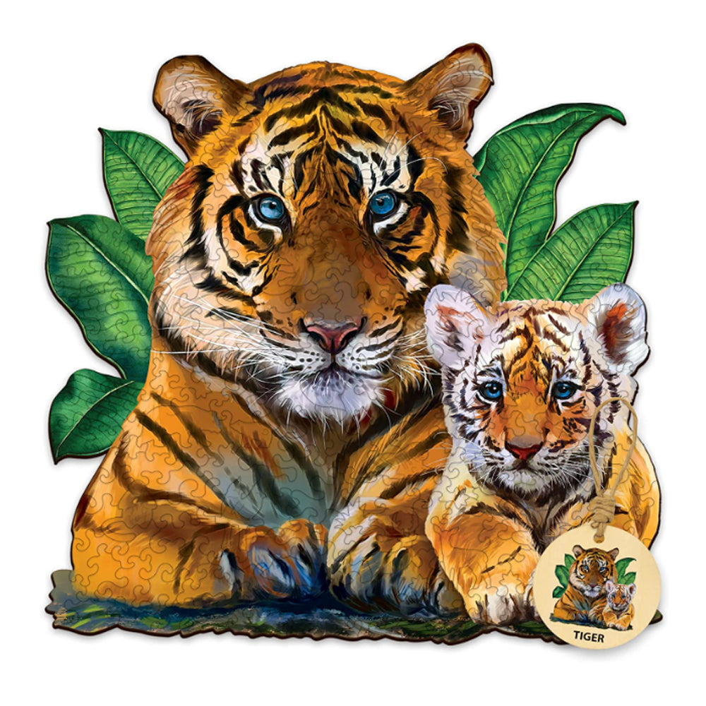 Tiger wooden jigsaw puzzles